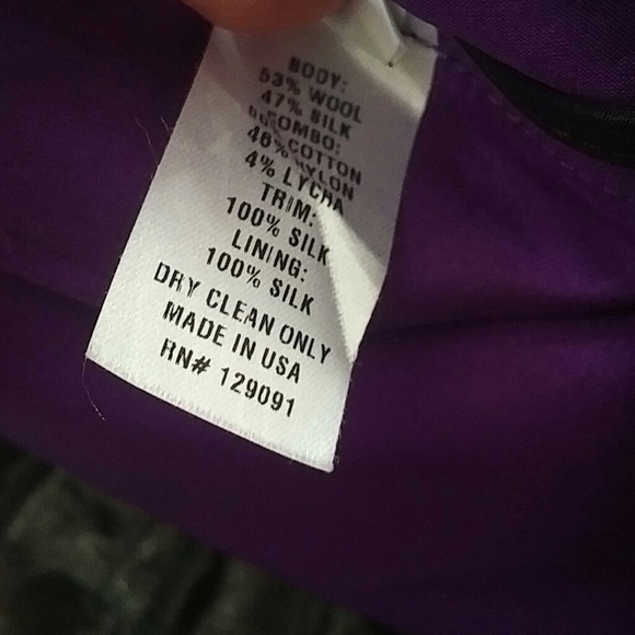 HP! PRABAL GURUNG - luxe silk wool runway shorts - Picture 6 of 6